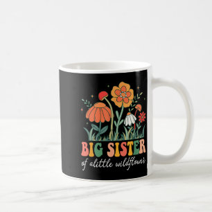 Große Schwester des kleinen Wildblumen-Babys zum G Kaffeetasse