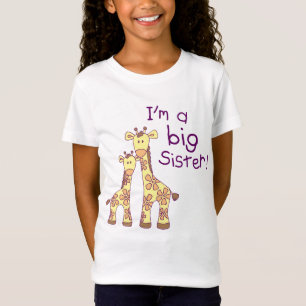 Große Schwester-Giraffe T-Shirt