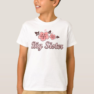 Große Schwester-Hibiskus T-Shirt