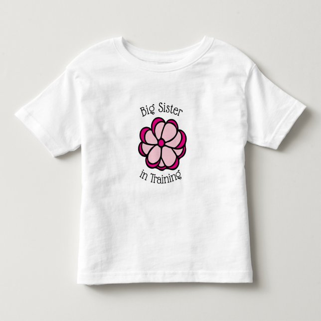 Große Schwester im Training Kleinkind T-shirt (Vorderseite)