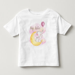Große Schwester Kleine Schwester T-Shirt Elefant S