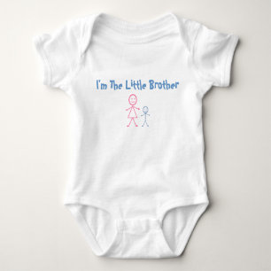 GROSSE SCHWESTER, KLEINER BRUDER-SHIRT BABY STRAMPLER