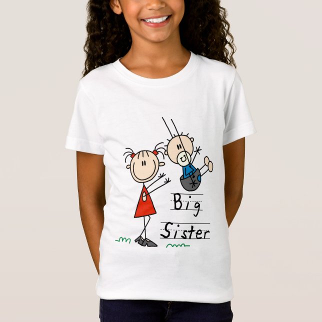 Große Schwester-kleiner Bruder-T - Shirts und (Vorderseite)