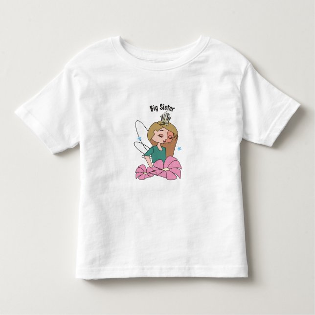 große Schwester Kleinkind T-shirt (Vorderseite)
