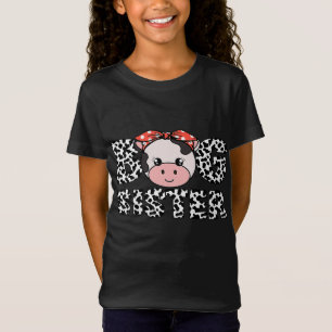 Große Schwester Kuh Landwirtschaft Geburtstag Funn T-Shirt