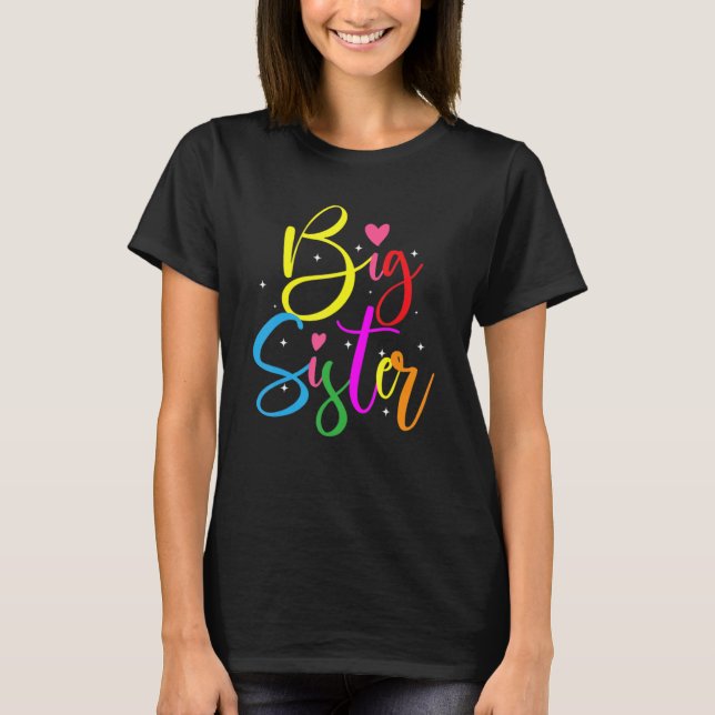 Große Schwester mit einem jüngeren Bruder oder T-Shirt (Vorderseite)