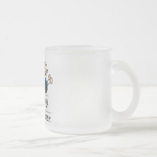 Große Schwester mit kleiner Bruder-T-Shirts und Mattglastasse