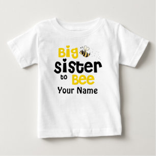 Große Schwester, Personalisierter T - Shirt zu sei