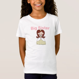 Große Schwester Redheadprinzessin T-Shirt