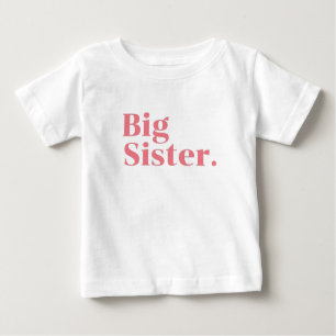 große Schwester Regenbogen, zum Schwester niedlich Baby T-shirt