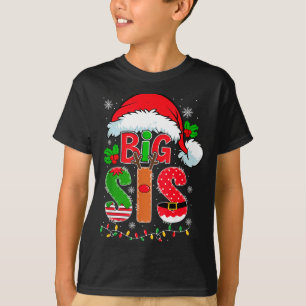 Große Schwester Santa Hut Neue große Schwester Ank T-Shirt