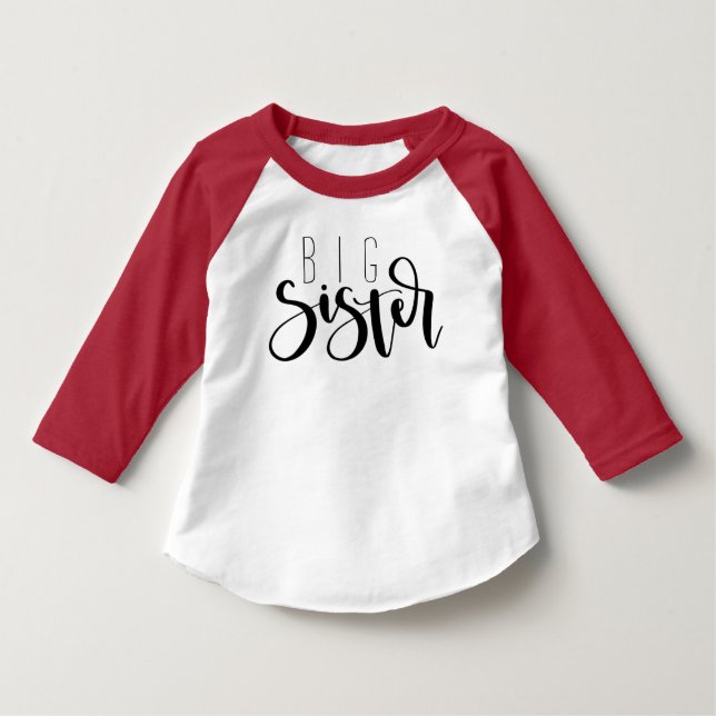 Große Schwester Shirt (Vorderseite)