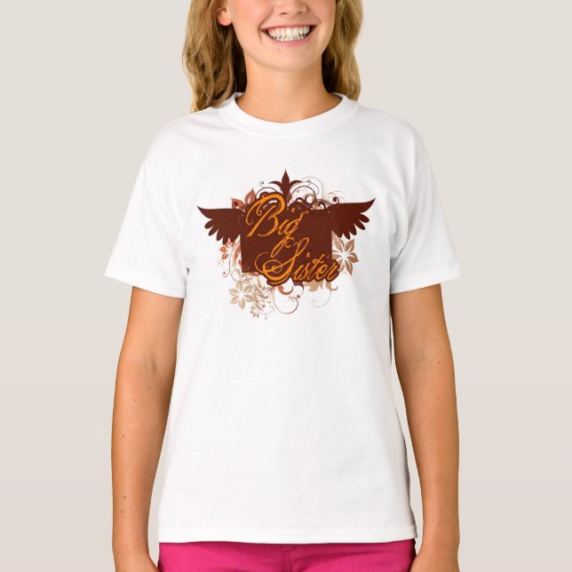 große Schwester T-Shirt (Vorderseite)