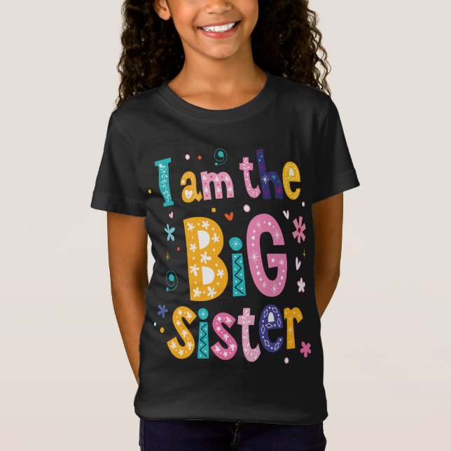 große Schwester T-Shirt (Vorderseite)