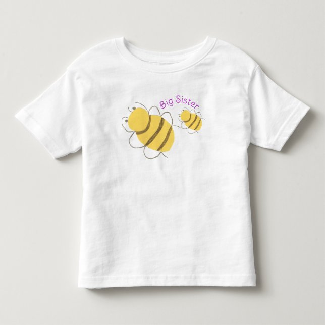 Große Schwester Tee - Bienen-Thema (Vorderseite)