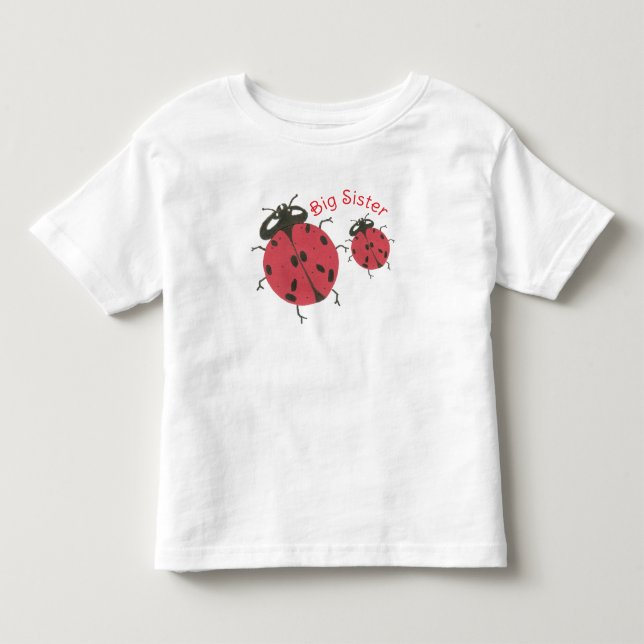 Große Schwester Tee - Marienkäfer Thema (Vorderseite)