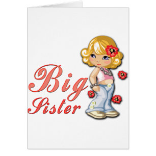 Große Schwester und Blume