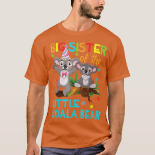 Große Schwester von Koala Bär Geburtstagsfamilie S T-Shirt