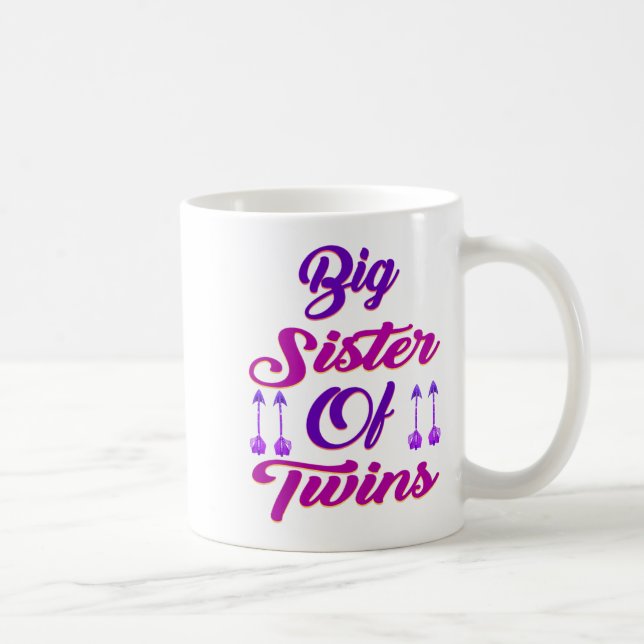 Große Schwester von zwei Siegern neue große Schwes Kaffeetasse (Rechts)
