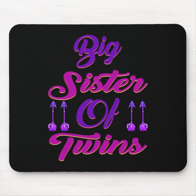 Große Schwester von zwei Siegern neue große Schwes Mousepad (Vorne)