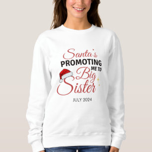 Große Schwester-Werbung von Santas besonderer Über Sweatshirt