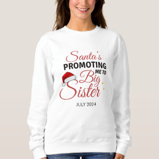 Große Schwester-Werbung von Santas besonderer Über Sweatshirt