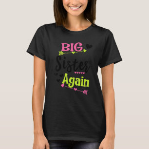 Große Schwester wieder Arrow Big Sister Sibling T-Shirt
