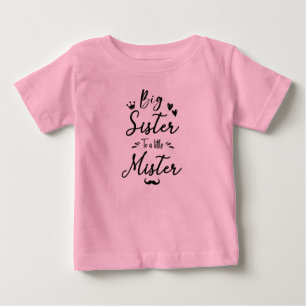 Große Schwester zu einer kleinen Schwester, Schwa Baby T-shirt