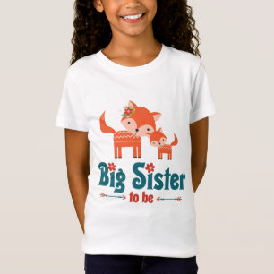 Große Schwester, zum Waldfüchse zu sein T-Shirt