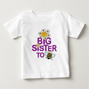 Große Schwester zum zu sein! Baby T-shirt