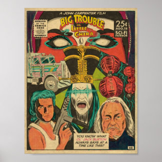 Große Schwierigkeiten in kleinen Chinen Film Poster