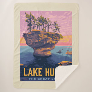 Große Seen Huron Lake Sherpadecke
