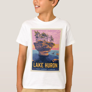 Große Seen   Huron Lake T-Shirt