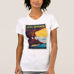 Große Seen Lake Superior T-Shirt