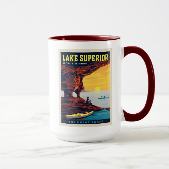 Große Seen | Lake Superior Tasse (Rechts)