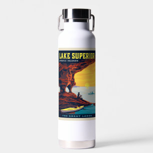 Große Seen   Lake Superior Trinkflasche