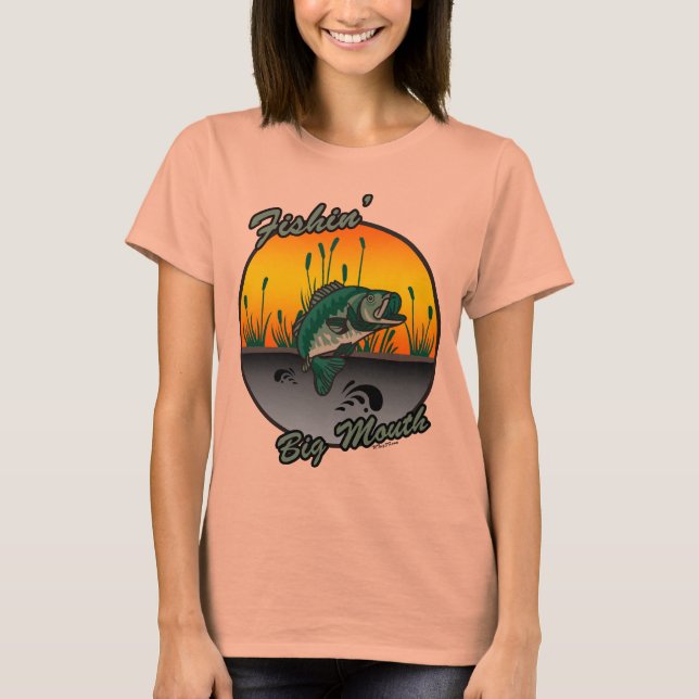 Große Shirts der Maul- und Seefischerei (Vorderseite)