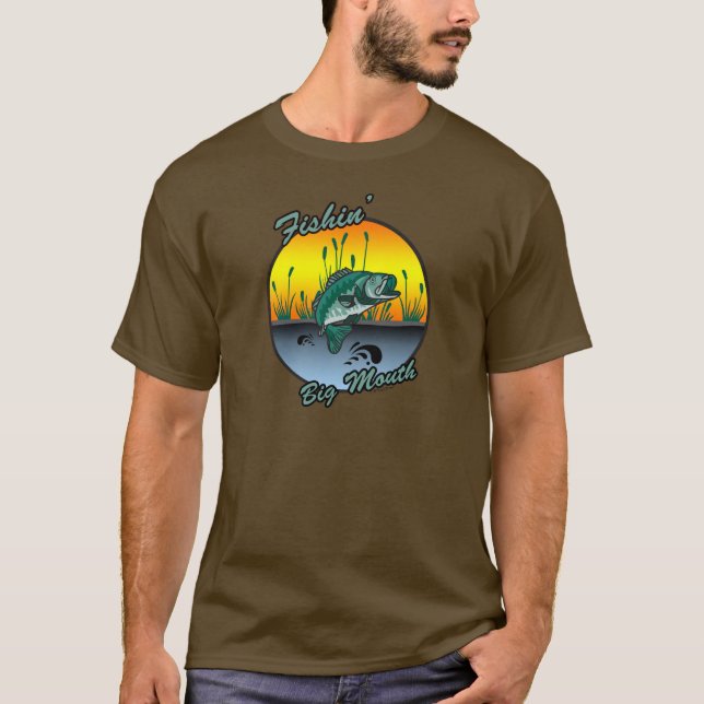 Große Shirts der Maul- und Seefischerei (Vorderseite)