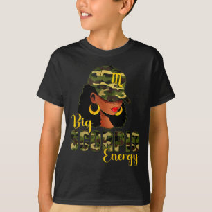 Große Skorpion Energie Tarnung Schwarz Frau Mütze T-Shirt