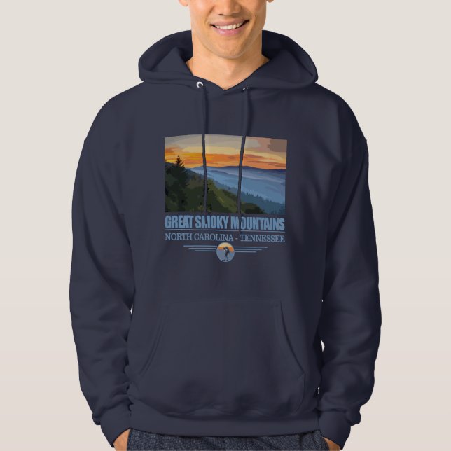 Große Smoky Mountains Apparel Hoodie (Vorderseite)
