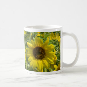 Große Sonnenblume-Tasse Tasse