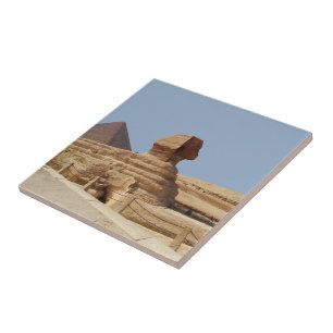 Große Sphinx auf dem Plateau von Gizeh. Ägypten, 2 Fliese