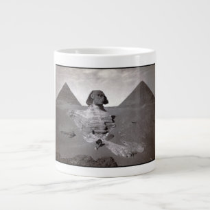 Große Sphinx & Giza-Pyramiden-Nekropole Ägypten Jumbo-Tasse