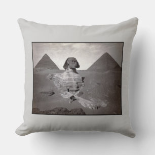 Große Sphinx & Gräberfeld der Pyramiden von Gizeh  Kissen