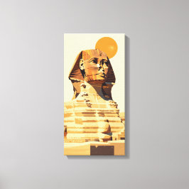Große Sphinx Leinwanddruck