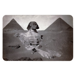 Große Sphinx von Giza Nekropole und Pyramiden Magnet