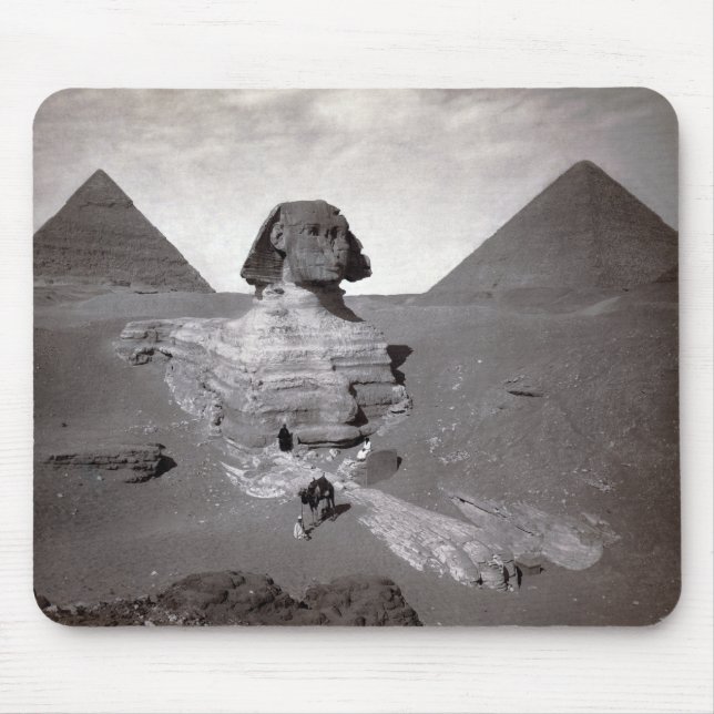 Große Sphinx von Gizeh Necropolis und Pyramiden Mousepad (Vorne)
