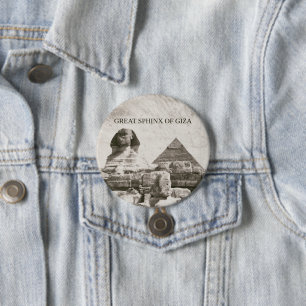 Große Sphinx von Gizeh Pyramide Button