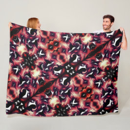 Große Spiegelung von leicht gearbeiteten Formen Fleecedecke
