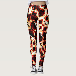 Große Spiegelung von leicht gearbeiteten Formen Leggings